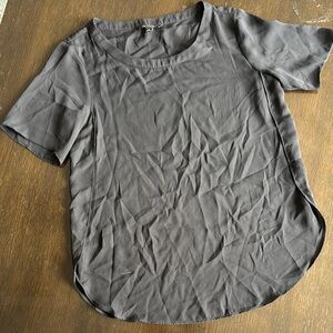 Banana Republic Gray T-Shirt Classic Crew Neck